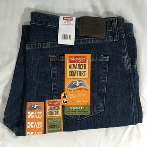 Wrangler | Jeans | Wrangler Advanced Comfort Regular Fit | Poshmark